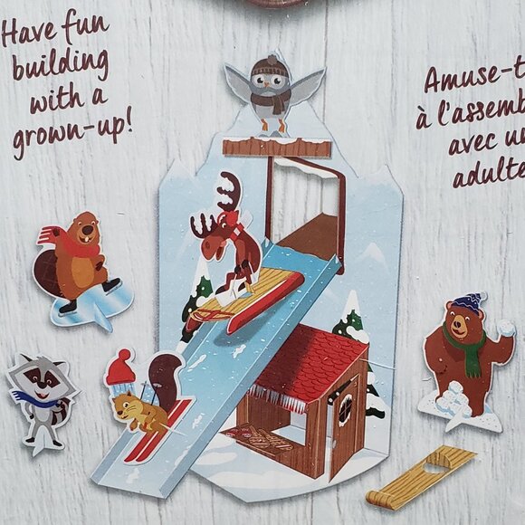 Tim Hortons Timmies Minis Winter Slope Craft - Picture 3 of 4